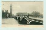 CP London - Westminster Bridge - River Thames