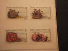 BRITISH  ANTARCTIC T.-1989 FLORA MARINA 4v.-NUOVI(++)-tematiche. - Unused Stamps