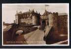 Real Photo Postcard Portcullis Gate & Palace Stirling Castle Scotland - Ref 514 - Stirlingshire