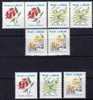 Umwelt-Schutz Blüten 1989 Brasilien 2373,2413+ 2420 ** 18€ Naturschutz Blumen Nature Flower Set Of BRAZIL - Unused Stamps