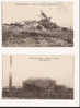 62 - LENS  - LOT DE 2 CP -  FOSSE N°4 LOUIS BIGO  -  AVANT GUERRE - APRES GUERRE - Lens