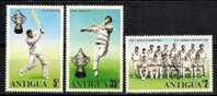 Antigua   Cricket     Set   SC# 402-04 MNH** - 1960-1981 Autonomia Interna