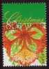 1998 - Christmas Island Flowering Trees 80c FLAME TREE Stamp FU - Christmas Island