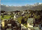 CP Crans Montana Vue Vers Le Massif Du Mont Blanc Valais Suisse - Crans-Montana