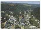 Clervaux. Panorama Avec Abbaye Saint-Maurice. Vue Aérienne. Rundblick Mit Abtei Sankt-Mauritius. - Clervaux