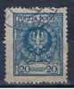 PL+ Polen 1924 Mi 207 Wappenadler - Used Stamps