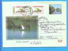 ROMANIA 2002 Postal Stationery Cover. Bird Egret - Storks & Long-legged Wading Birds