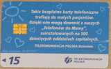 Poland Telephone To Mother - 28Ke Chip, Exp. Date, Verfallsdatum 1.04.2006 - Polonia Mat Surface - Pologne