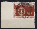ITALY - 1943 R.S.I. - PACCHI FRANCHIGIA MILITARE N. 1 - Cat. 300 Euro - USED - LUXUS GESTEMPELT - Colis-postaux