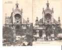 LOT DE 2 TWO CPA BELGIQUE BRUXELLES POSTCARDS EGLISE SAINTE-CATHERINE CHURCH KIRCHE BELGIUM BELGE - Monuments, édifices