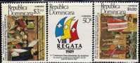 Entdeckung Amerika Dominicana 1598,1600+01 ** 5€ Segeljachten Zur Kolumbus-Regatta - Other (Sea)