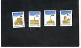 SAN MARINO - UNIF. 1228.1231 -  1988 IX CENTENARIO UNIVERSITA' DI BOLOGNA    - NUOVI ** - Unused Stamps