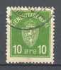 Norway 1926 Official Service Mi. 2  10 Ø Wappen State Of Arms - Officials