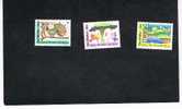 SAN MARINO - UNIF. 1250.1252  -  1989 NATURA  : DISEGNI DI BAMBINI    - NUOVI ** - Unused Stamps