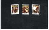 SAN MARINO - UNIF. 1285.1287    -  1990  I GRANDI DELLO SPETTACOLO: LAWRENCE OLIVIER -  NUOVI ** - Unused Stamps