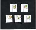 SAN MARINO - UNIF. 1302.1306  -  1990   FLORA E FAUNA  DI SAN MARINO -  NUOVI ** - Unused Stamps