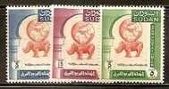 FAUNA - RHINOCEROS - SUDAN Yvert # 119/121 - MINT (LH) - Neushoorn