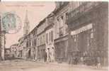 HAGETMAU (LANDES) RUE GAMBETTA 1906 (PETITE ANIMATION) - Hagetmau