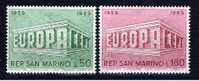 RSM+ San Marino 1969 Mi 925-26 Mnh EUROPA - Nuovi