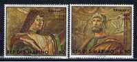 RSM+ San Marino 1969 Mi 927-28 Mnh - Unused Stamps