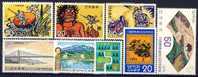 #Japan 1973-75. 8 Different. MNH(**) - Verzamelingen & Reeksen