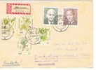 Carta, Certificada, COSWIG 1982  ( Alemania) DDR  Cover, Lettre, - Brieven En Documenten