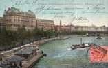 4604  United Kindom   London    Thames Embankment And Cleopatra"s Needle  VG - River Thames