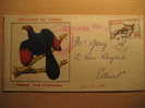 Republique Du SENEGAL 1963 Jeux De L'amitie Dakar Salto Altura Loro Parrot Bird SPD FDC Sobre Cover Lettre FRANCE - Otros & Sin Clasificación