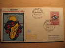 Republique Du DAHOMEY 1960 Cotonou X Anniv C.C.T.A. SPD FDC Sobre Cover Lettre FRANCE - Cartas & Documentos