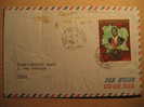 Republique De COTE D'IVOIRE 1966 Abidjan To Paris Elefante Elephant Par Avion Air Mail Sobre Cover Lettre FRANCE - Briefe U. Dokumente