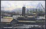 Busy Port Scene- Hobart Wharves - Tasmania, Australia - Hobart