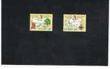 SAN MARINO - UNIF. 1334.1335  -  1992 500^ ANNIV. SCOPERTA AMERICA: CRISTOFORO COLOMBO   -  NUOVI ** - Unused Stamps