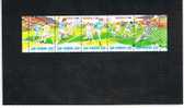 SAN MARINO - UNIF. 1418.1422  -  1994 CAMPIONATI MONDIALI DI CALCIO USA 94       -  NUOVI ** - Unused Stamps