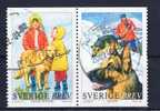 S Schweden 2001 Mi 2217-18 - Used Stamps