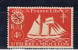 SPM+ Saint-Pierre Et Miquelon 1942 Mi 309 Schiff - Used Stamps