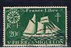 SPM+ Saint-Pierre Et Miquelon 1942 Mi 312 Schiff - Used Stamps