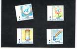 SAN MARINO - UNIF. 1448.1451 - 1995  CINQUANTENARIO DELL'ONU   - NUOVI ** - Unused Stamps
