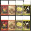 Congo - Kinshasa 2002 Mi# 1698-1701, Block 116 A And B ** MNH - Perf. And Imperf. - Flowers - Ungebraucht