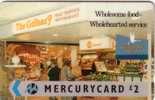 GB MERCURY THE GRANARY SELF SERVICE RESTAURANT RARE - Mercury Communications & Paytelco