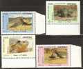 Laos 1996 Mi# 1547-1550 ** MNH - Turtles - Turtles