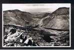 J. Salmon Real Photo Postcard Nant Ffrancon From Glyder Fach Caernarvon Wales - Ref 517 - Caernarvonshire