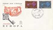 1968 - ANDORRA FR. FDC  EUROPA CEPT - VEDI - 1968