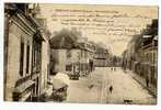 Cpa BENEVENT L ABBAYE Place Onesime Gillet - Cliché Pellissier Distillerie De La Beneventine - 1903 ! A VOIR - Benevent L'Abbaye