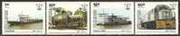 Zaire 1985 Mi# 924-927 ** MNH - Natl. Transit Authority, 50th Anniv. - Unused Stamps