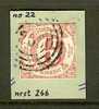 TURN UND TAXIS 1859 Used Stamp 6 Kreuzer Carmin Red 22 - Gebraucht