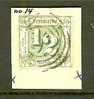 TURN UND TAXIS 1859 Used Stamp 1/2 SilberGr Green 14 - Usados