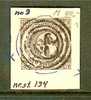 TURN UND TAXIS 1852 Used Stamp 6 Kreuzer Black 9 - Afgestempeld