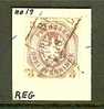 PREUSSEN 1865 Used Hinged Stamp 3 Pf Adler 19 - Oblitérés