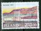 Iceland 1992 250k Bridges, Oifusa #755 - Oblitérés