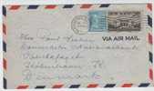 USA Air Mail Cover Sent To Denmark Stanford Calif. 9-7-1951 - 2c. 1941-1960 Brieven